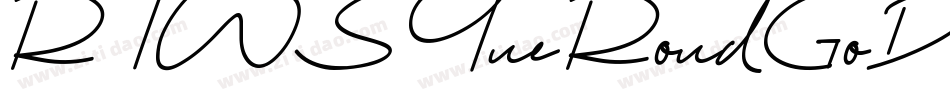 RTWSYueRoudGoDemo Re字体转换